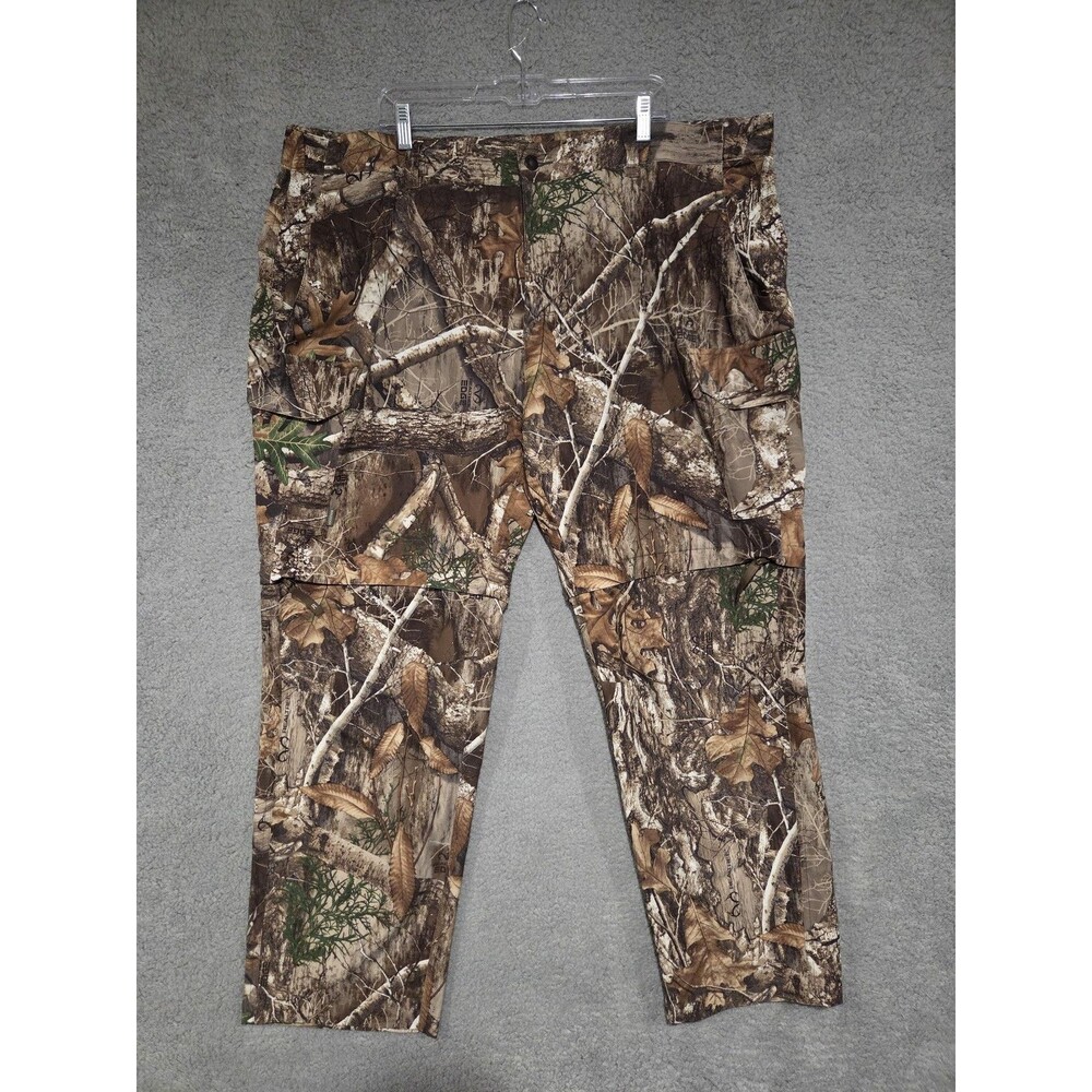 Magellan Outdoors Pants Mens 3XL 46x32 Realtree EDGE Camo Ripstop Hunting‎ Field